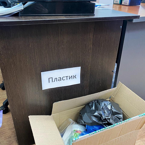 Организация раздельной сортировки мусора в офисе